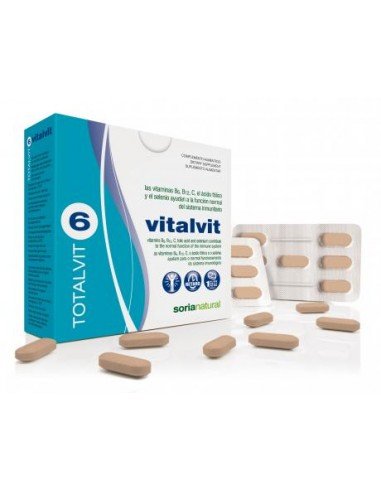Soria Natural Totalvit 06 Vitalvit  28 Comprimidos