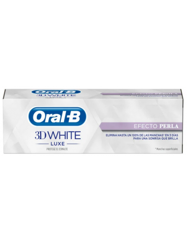 Oral B Pasta Dentífrica 3D White Luxe Efecto...
