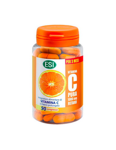ESI Vitamina C Pura Retard 1000mg 90 Comprimidos