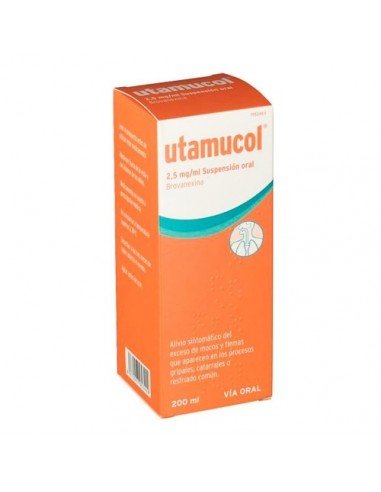 Utamucol 2,5mg/ml Suspensión Oral 200ml
