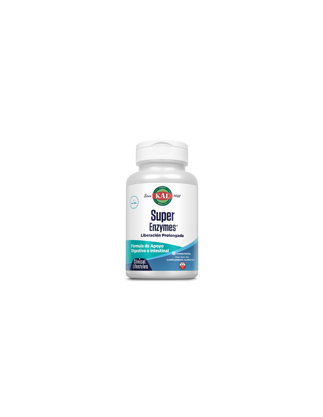 Kal Super Enzymes 60 Comprimidos