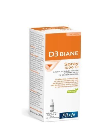 PiLeje D3 Biane 1000UI Spray 20ml