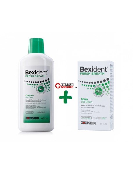 Bexident Pack Fresh Breath Colutorio 500ml. + Spray 15ml.