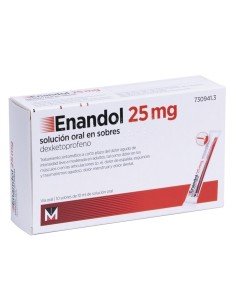 Enandol 25mg 16 Sobres Solución Oral