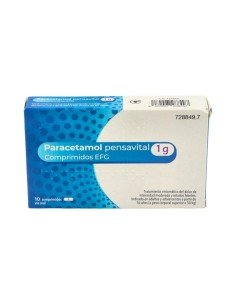 Paracetamol Pensavital 1g 10 Comprimidos