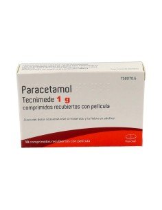 Paracetamol Tecnimede 1g 10 Comprimidos