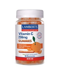 Lamberts Vitamina C 250mg 60 Gummies