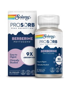 Solaray Berberine Phytosome 30 Cápsulas
