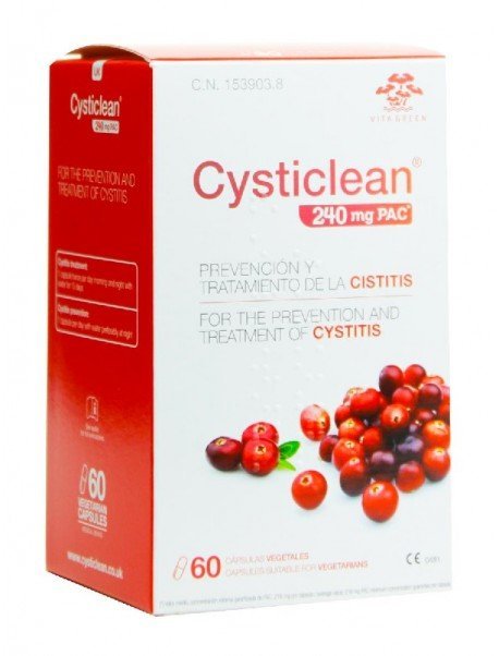 Cysticlean 240mg. 60 Cápsulas