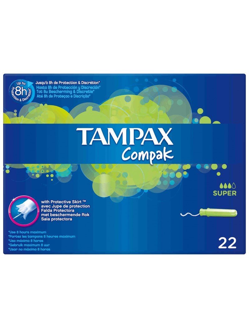 lantano bueno evidencia Tampax Compak Súper 22 Tampones