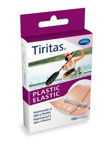 Tiritas Plastic Elastic 6x10cm 10 Unidades