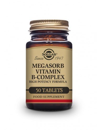 Solgar Megasorb Vitamina B-Complex Comprimidos